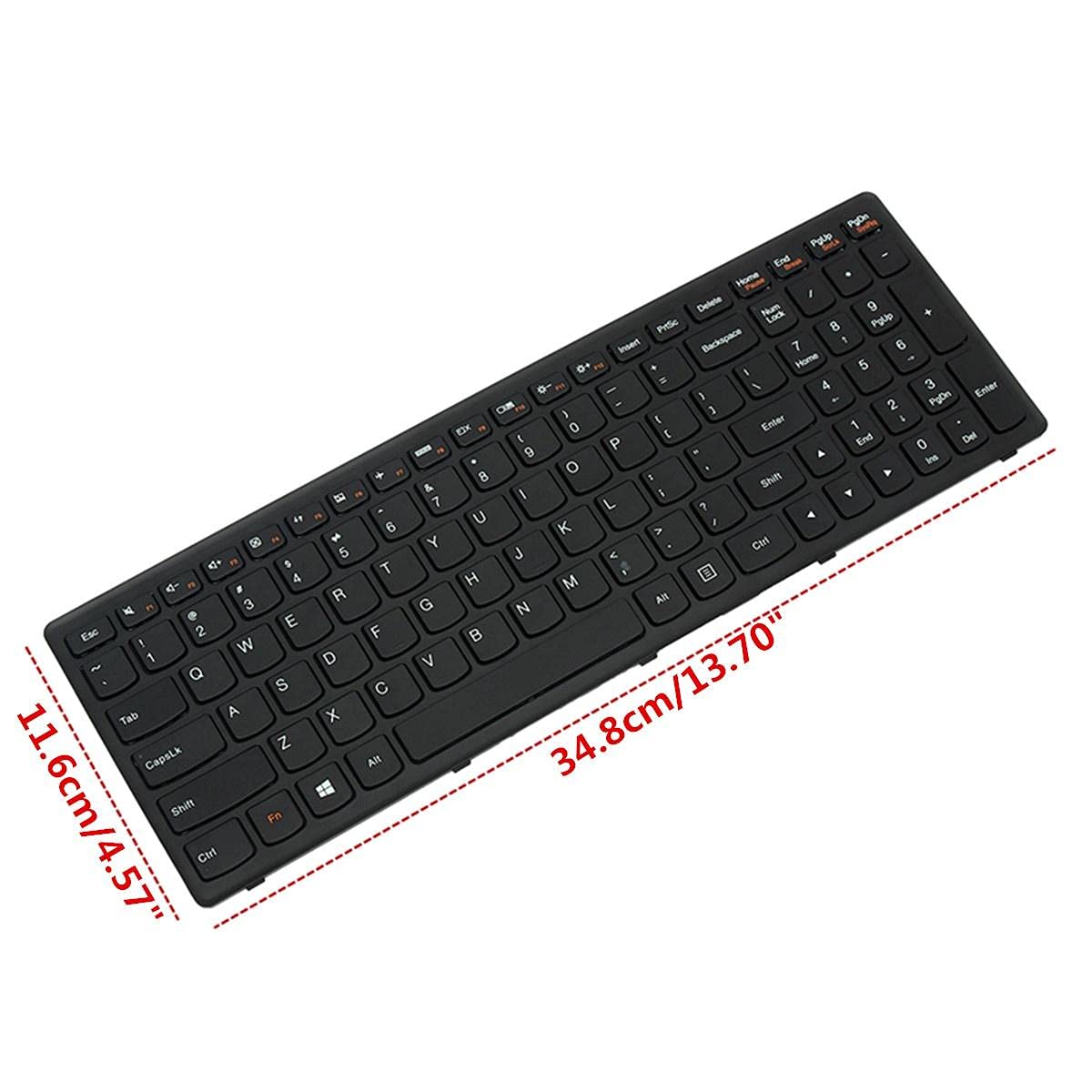 WISTAR Laptop Keyboard Compatible for Lenovo IdeaPad G500S G505S S500 S510 S510P Series